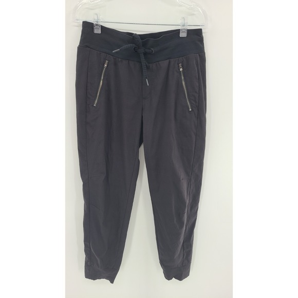 Athleta Trekkie North High Rise Jogger Pants Black Women's Size 6 - Picture 4 of 15